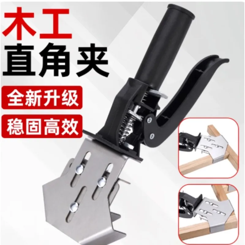 Stainless Steel 90 Degree Right Angle Clamp, Heavy Duty Corner Clamp for Woodworking & Welding Workholding