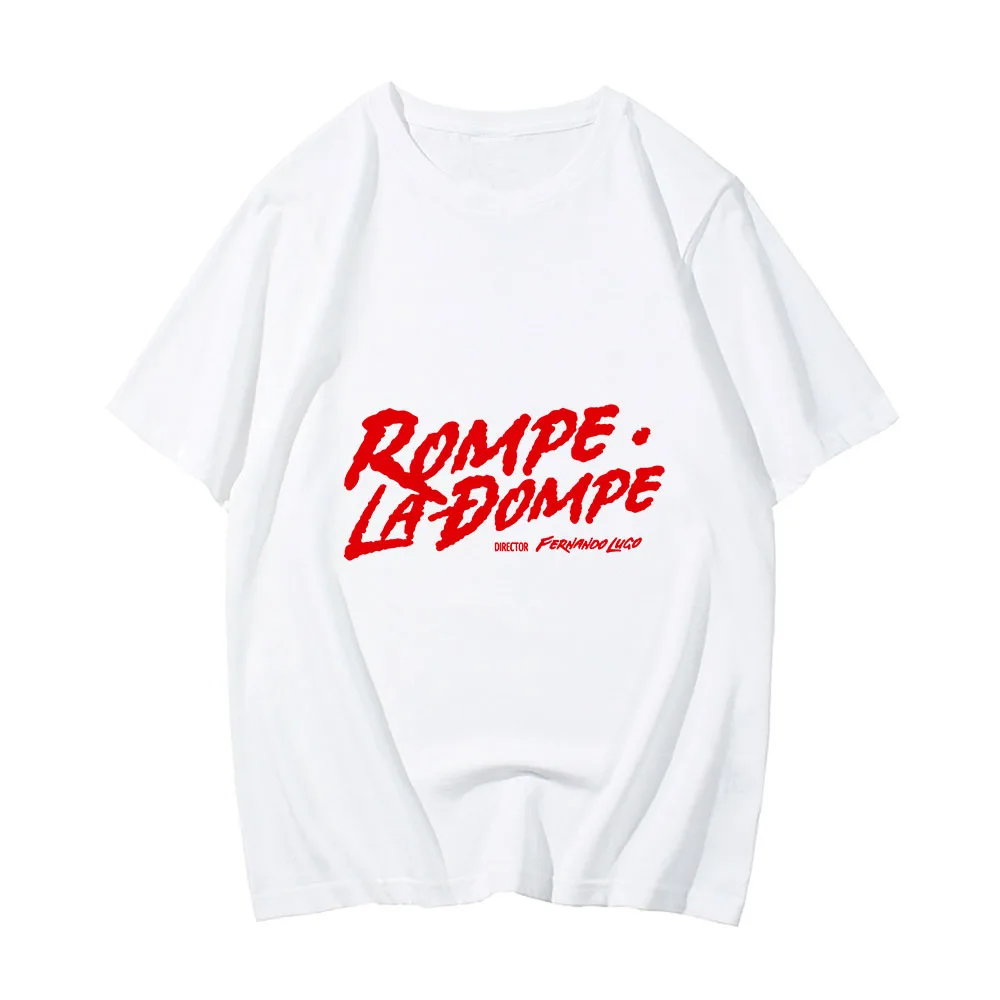 Rompe La Dompe PesoPluma T-shirt Grunge Fashion Funko Pop Hip Quality Tees Tops for Men/women Spring/Summer Short Sleeve Clothes