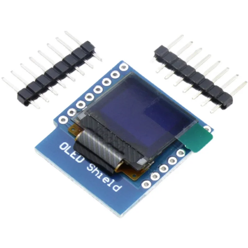 0.66 inch OLED Display Module for WEMOS D1 MINI ESP32 Module AVR STM32 64x48 0.66" LCD Screen IIC I2C OLED