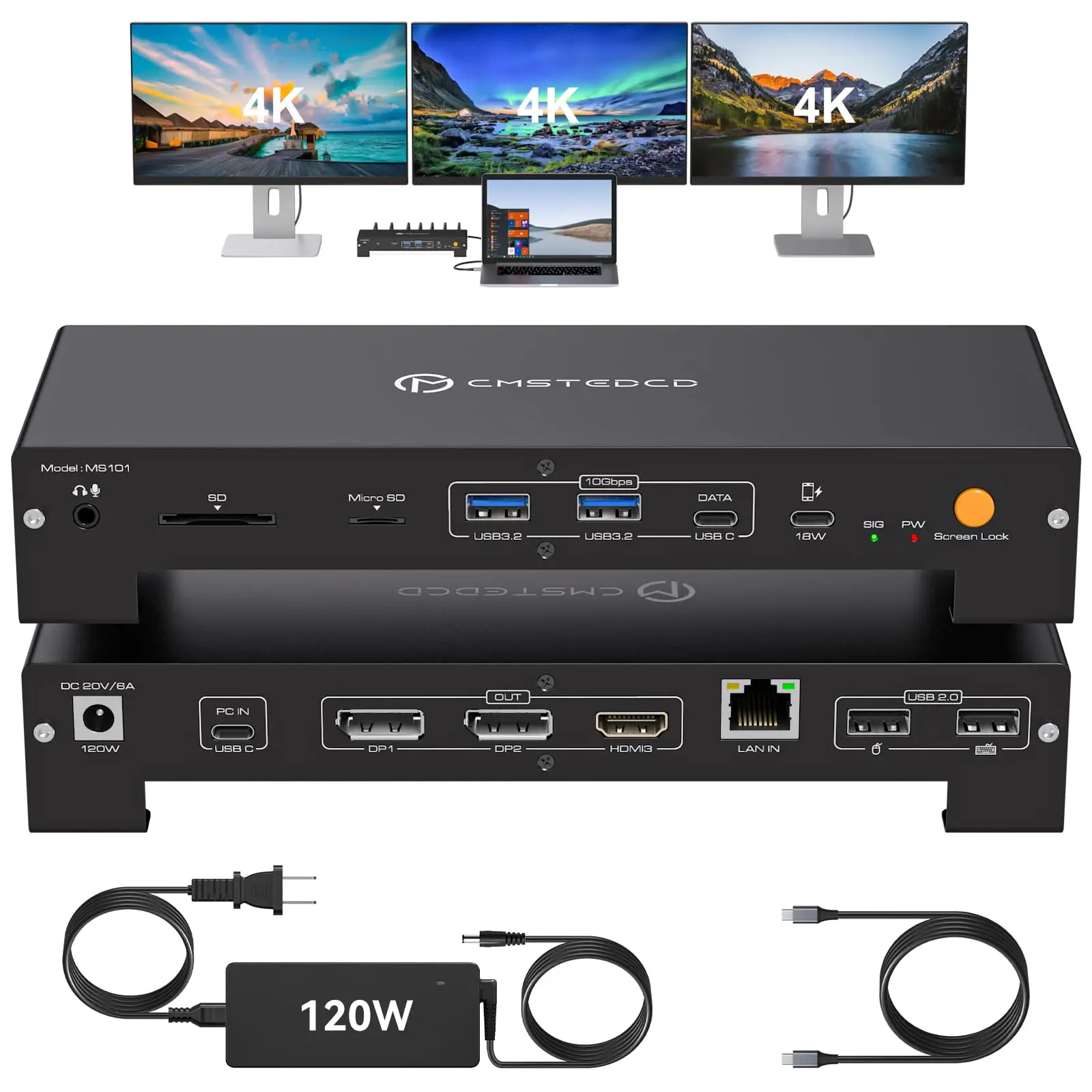 Usb C Laptop Kvm Sw…