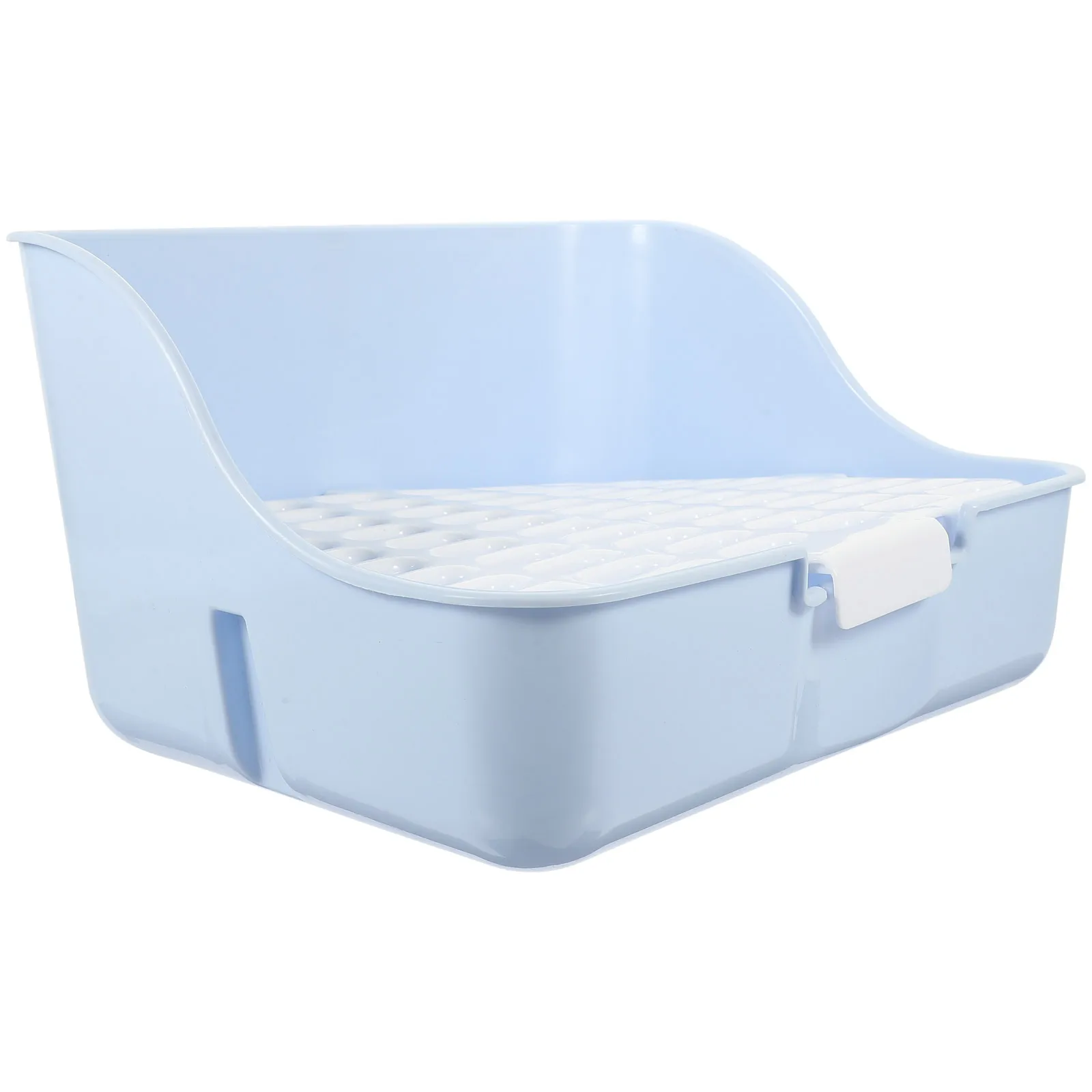 

Premium Rabbit Litter Box Pet Toilet Potty Trainer Durable Lightweight Small Animal Toilet Bunny Potty Corner Training Basin For