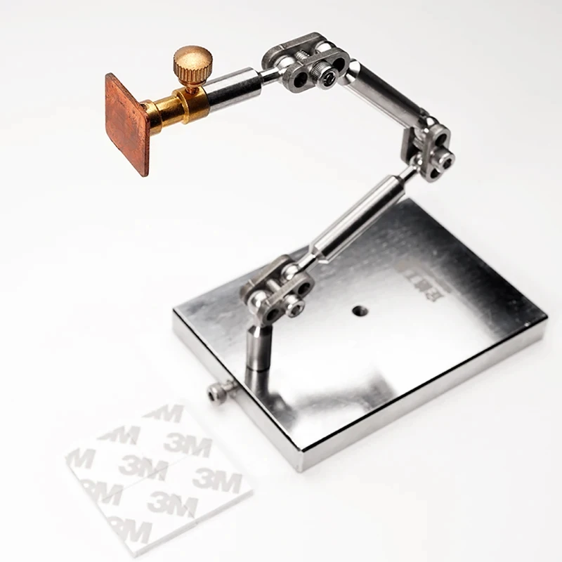 Stop-Motion Animation Rig Kit – Flexible 360° Adjustable Stainless Steel Arm With 6 Adapters For Doll/Figure Fixing, Claymation