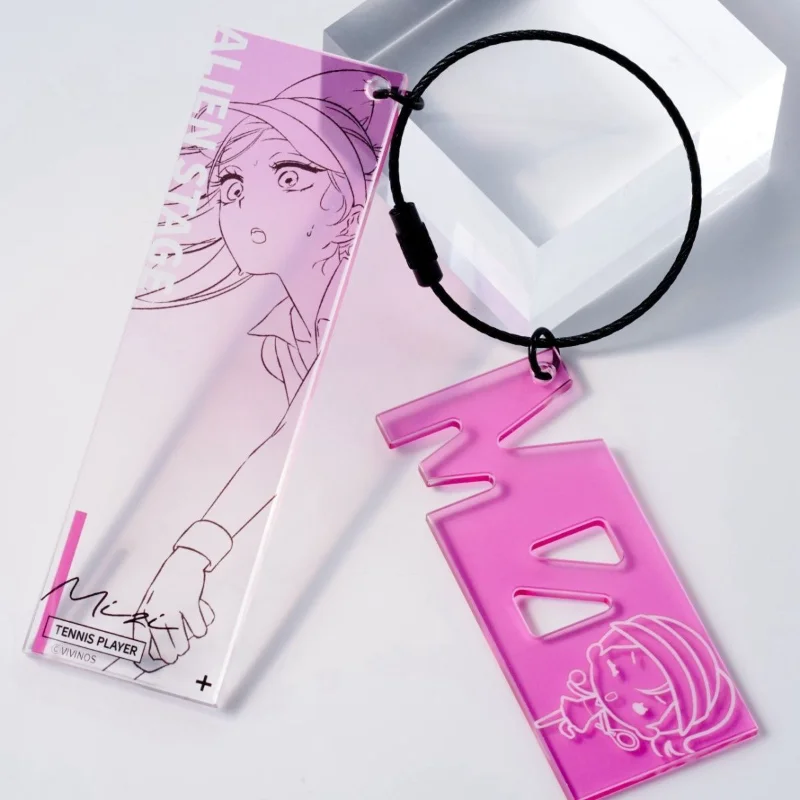 Alien Bühne 3. Jahrestag Anime Ivan Till Luka Sua Hyuna MiZi Cosplay Acryl Anhänger Schlüsselbund Cartoon Schlüsselring Kinder Weihnachten Geschenk – Detail 3