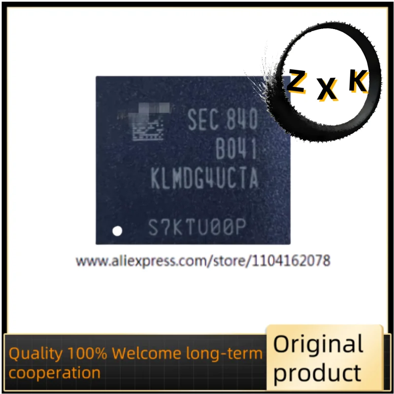 Brand new original KLMDG4UCTA-B041 BGA153 ball EMMC 5.1 128GB