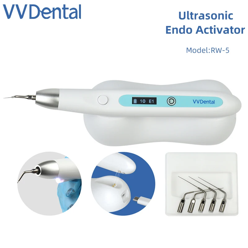 Irrigador Dental VVDental Dental sónico LED Denspay Endo limpieza Odontologia Endo activador conducto radicular irrigador sónico