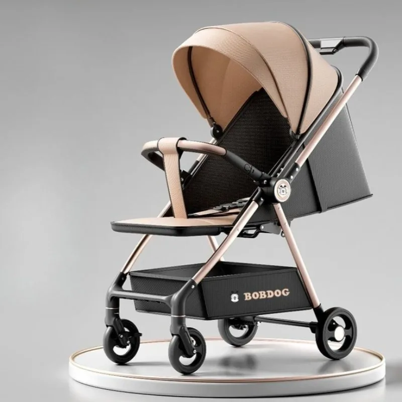 

Детская тележка с высоким обзором, легкие детские коляски, двусторонняя детская коляска, складная коляска в один клик, дорожные коляски для детей 0–3 лет