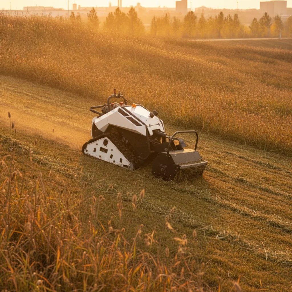 Tondeuse à gazon télécommandée GRACE 500mm Pro 2026, grande machine de coupe d'herbe pour ferme, livraison gratuite