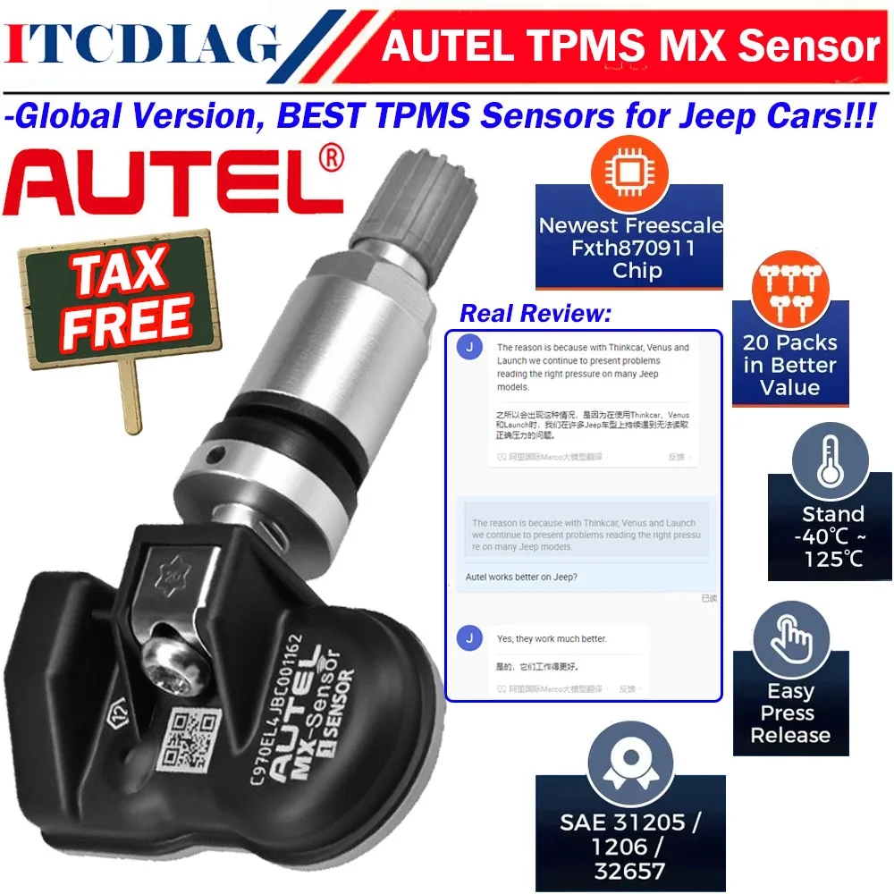 Autel Mx Sensor 433…
