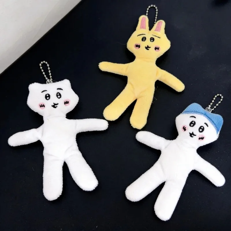 

3pcs Chikawa Plush Doll Pendant Usaqi Funny Bag Hanging Ornament Incorrect Funny Series Backpack Keychain Plush Doll