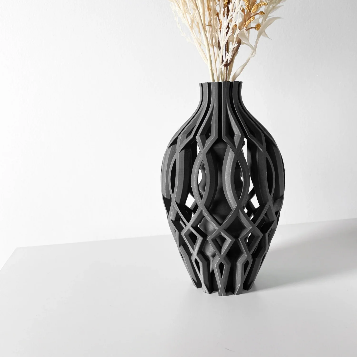 

3D Printed Creative Vase Textured Vase Living Room or Office Table Decoration Modern Desktop Decoration Home Decorations