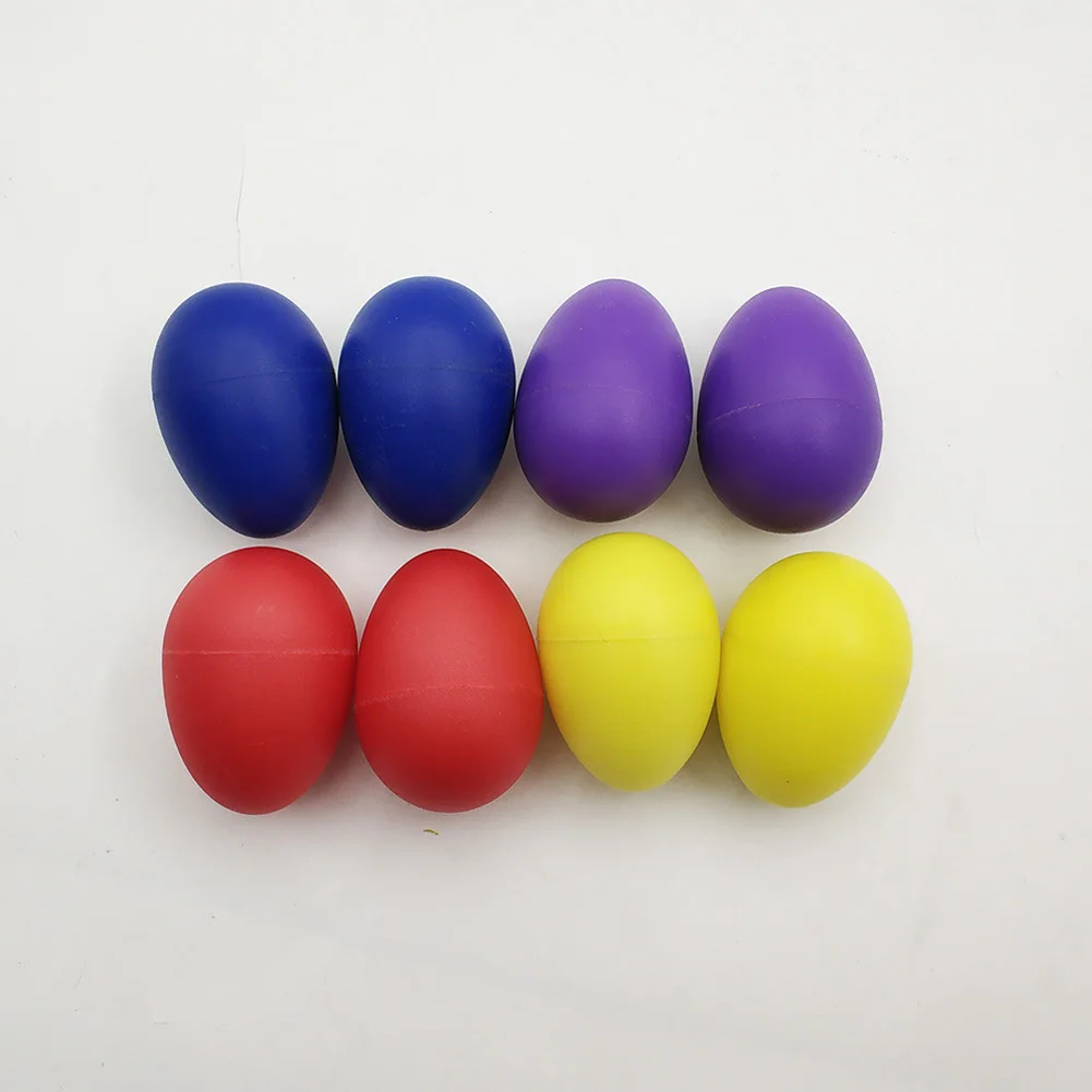 10PCS Egg Shakers Percussion For Kids Maracas Easter Egg Musical Instruments Christmas Gifts for Boys Girls