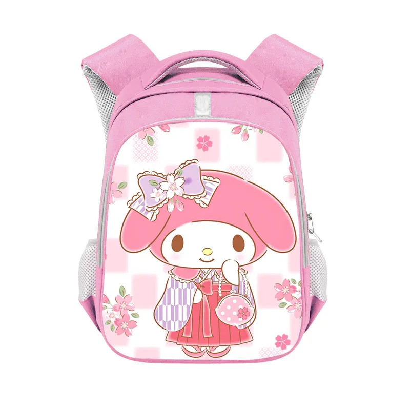 

Sanrio Melody New Girl Backpack Cartoon Anime Kulomi Cute Fashion Burden Reduction Backpack