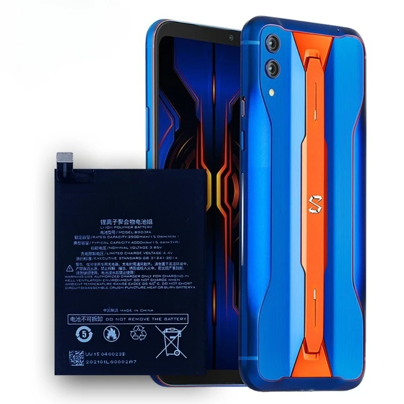 لهاتف Xiaomi Black Shark 2 Shark 2 Pro / Black Shark 2 Pro هاتف ذكي جديد عالي الجودة 4000 مللي أمبير في الساعة BS03FA BSO3FA بطارية عالية السعة