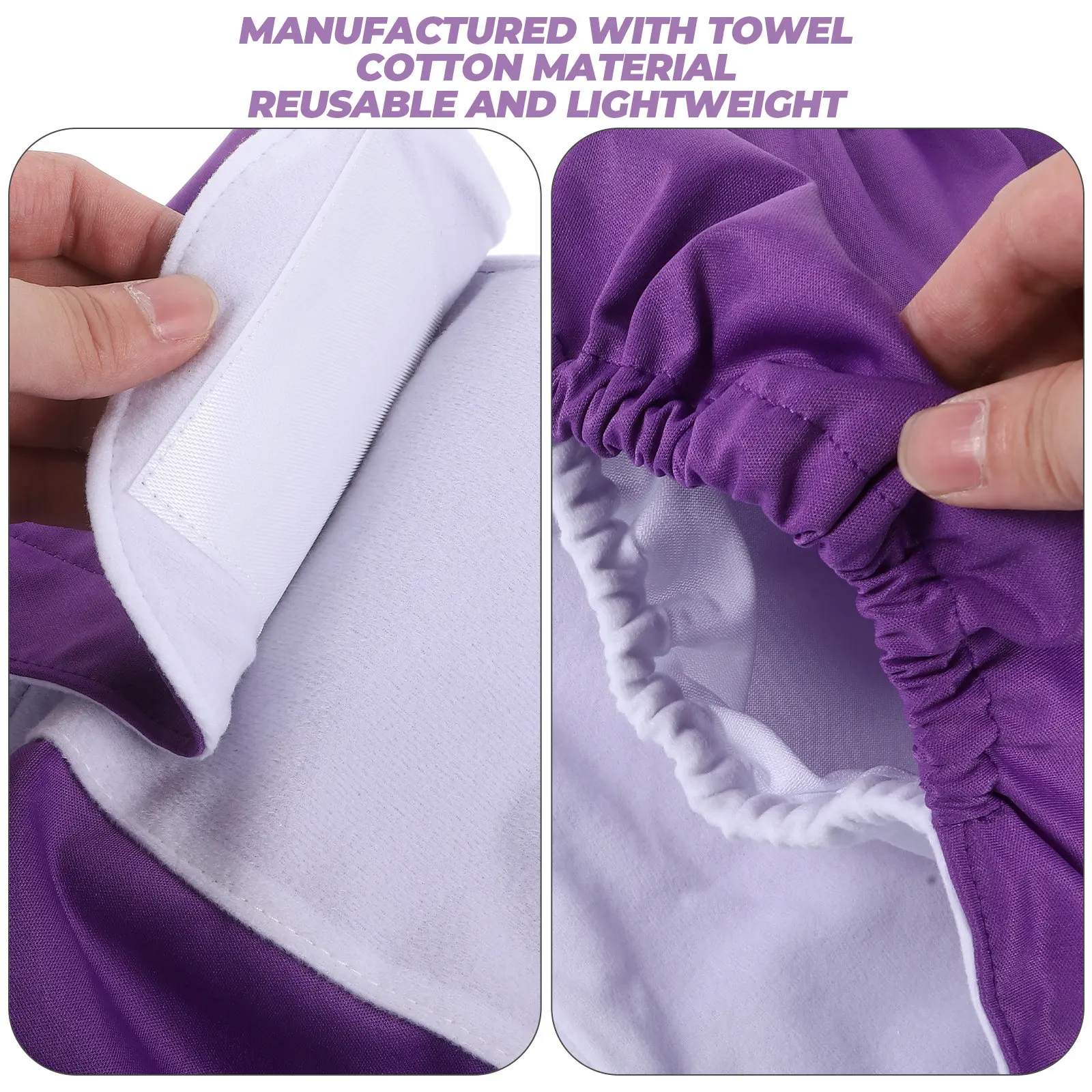 1Set Sticky Urinal Pant Leakproof Reusable Adult Diaper Breathable Elderly Incontinence Washable Nappy for Home Hospital