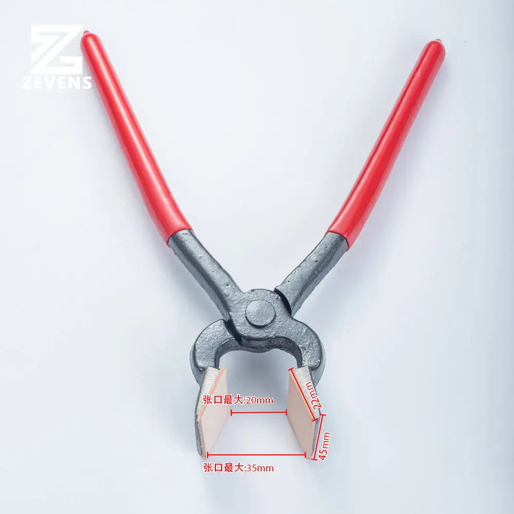 Leather Edge Bending Pliers, Leather Edge Flat-mouth Pliers, Genuine Leather Vegetable Tanned Leather, First Layer of Cowhide,
