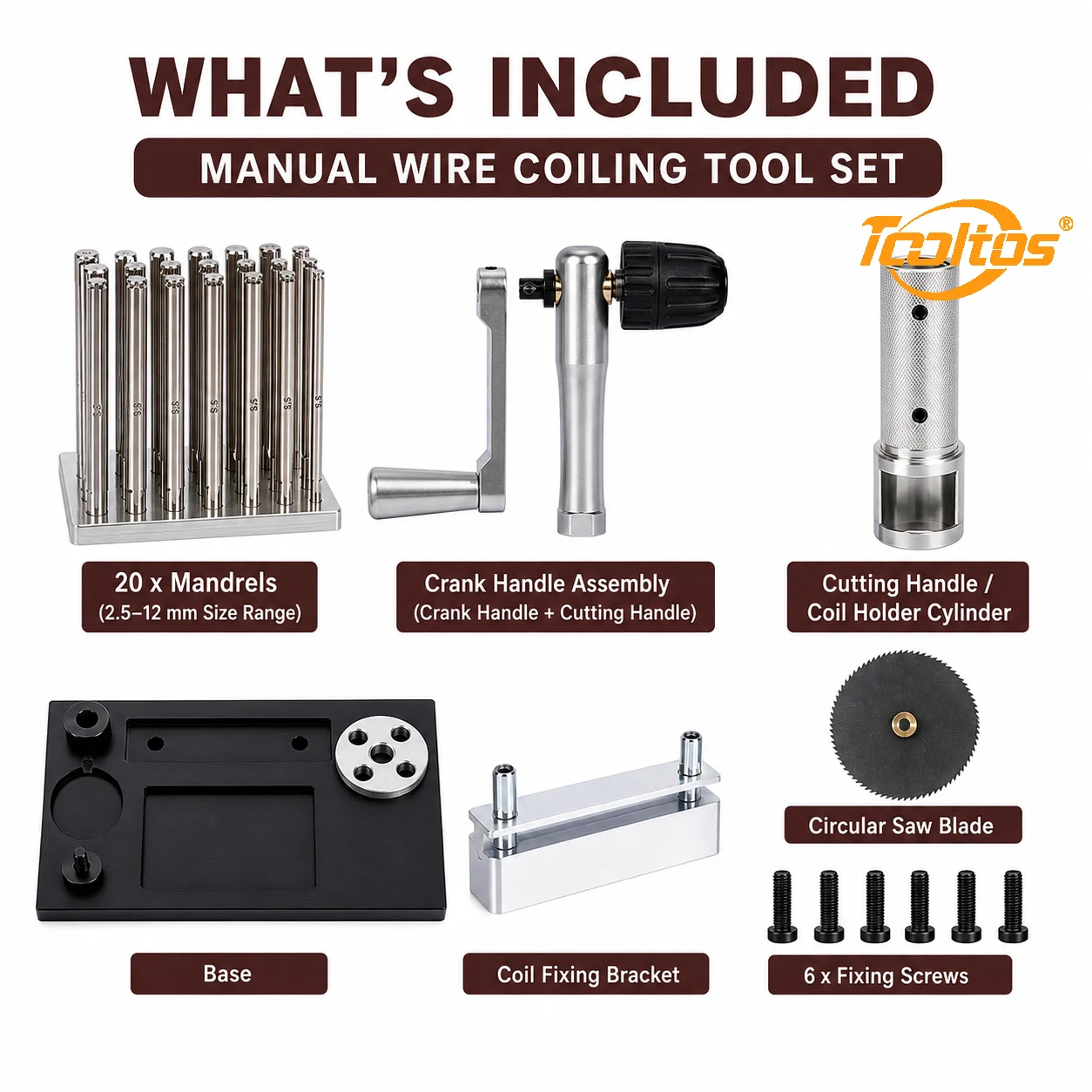 เครื่องทำห่วงกลม TOOLTOS แบบใช - Jewelry Making Wire บทวิจารณ์และราคา