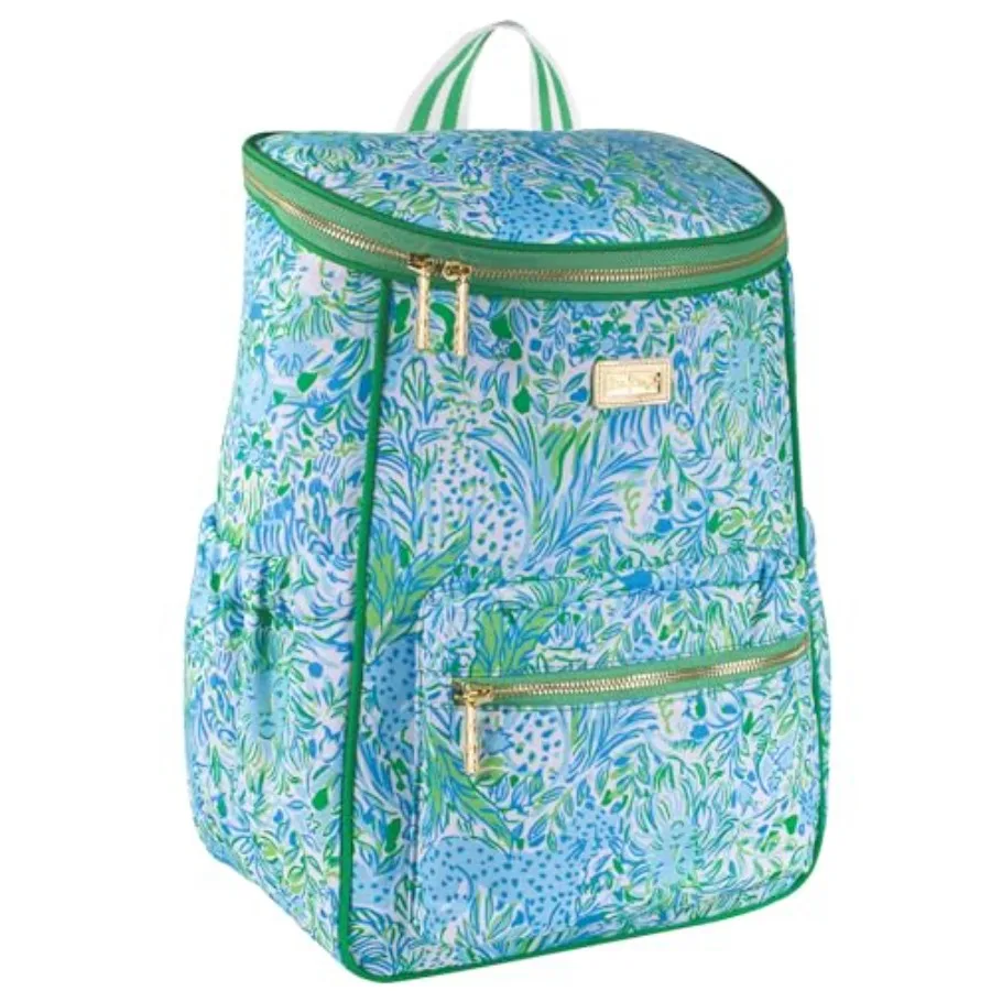 

Insulated Backpack Cooler Large Capacity Green Portable Soft Cooler Bag for Picnics Beach Pool Hiking