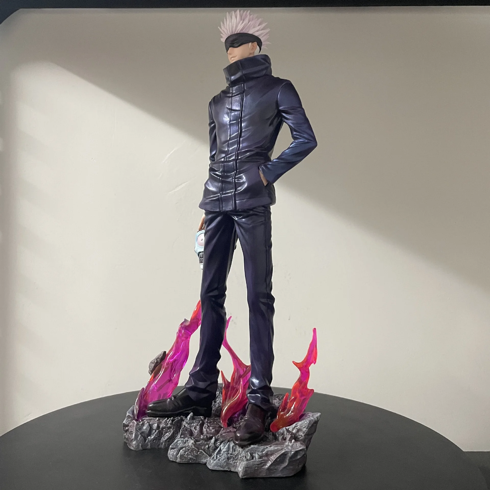 33cm Jujutsu Kaisen Gojo Satoru Standing Position LX Anime Figure Model Statue Collection Desktop Decoration Ornament Toy Gifts