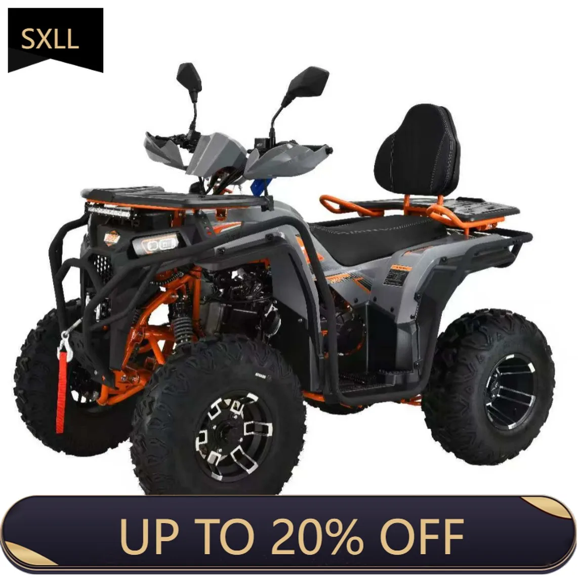 

SXLL 2025 Adult 200cc Gas ATV 10 Inch Steel 4 Wheeler Electric Start ATV Outdoor Powerful Quad Motorcycle ATV For Sale