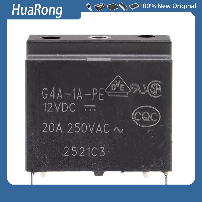 

5Pcs/Lot G4A-1A-PE 12VDC 20A G4A-1A-PE-12VDC