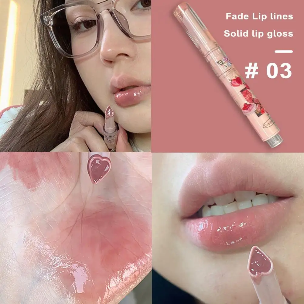 Long-lasting Lip Gloss Everyday Lip Makeup Lip Gloss Long-lasting Moisturizing Lip Gloss with Mirror Effect for Date for Girl