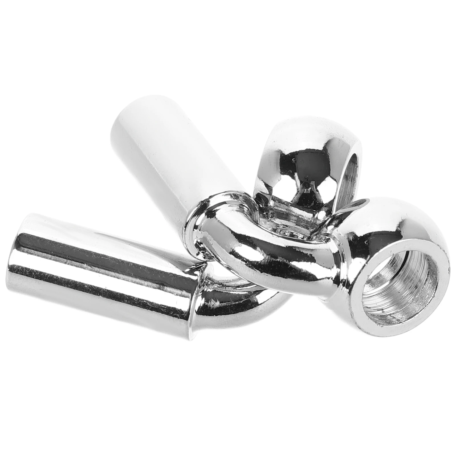 

2pcs Banjo Fittings Motorcycle Brake Tube Connector Elbow Bolts Universal Hose Adapter 90Degree Chrome Plated Sturdy
