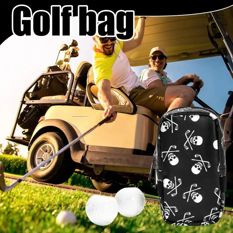 Golf Ball Pouch Heavy Duty Golf Ball Bag Pouch Protective Cover Golf Tee Pouch Golf Ball Bag Holder Golf Accessories For Golf