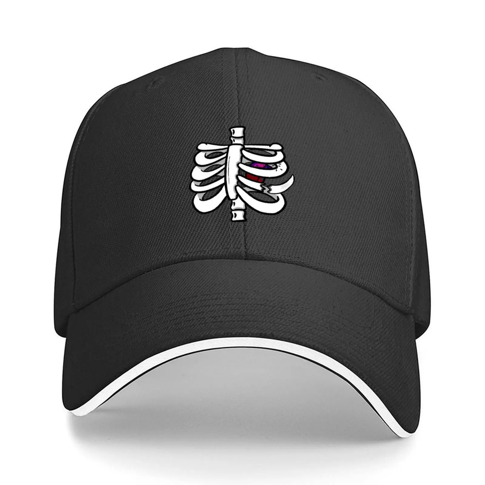 

Official Broken Rib logo heart variant Baseball Cap fishing hat Luxury Hat Luxury Cap Unique hats Boy Women's