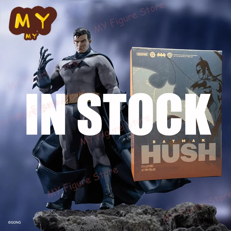 الأصلي غونغ هش باتمان عمل الشكل باتمان القماش صنع أرقام مصممة النسيج دعوى 1/12 تيار مستمر تحصيل المنقولة لعبة هدية #1