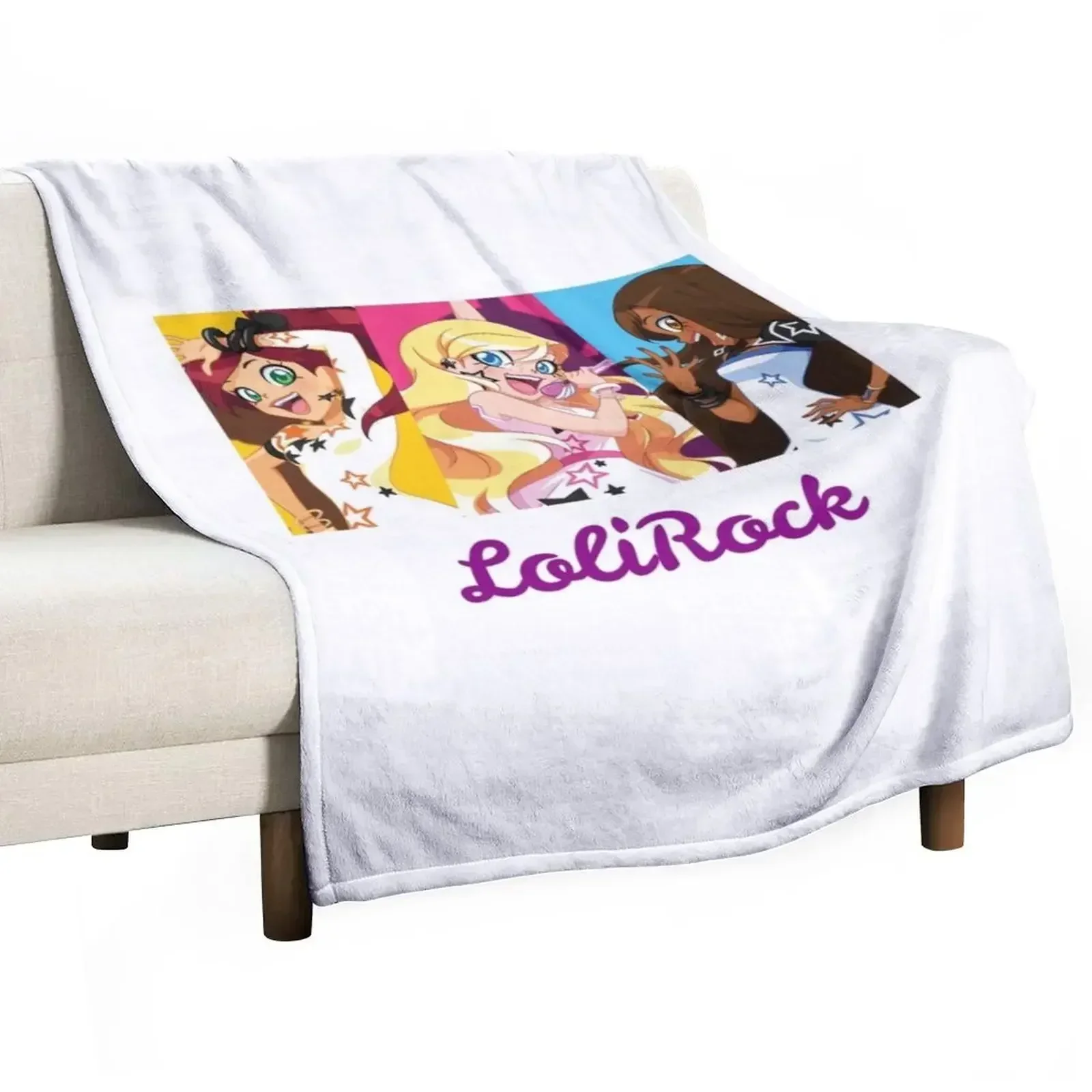 

LoliRock Throw Blanket Furrys Weighted Summer Beddings Blankets