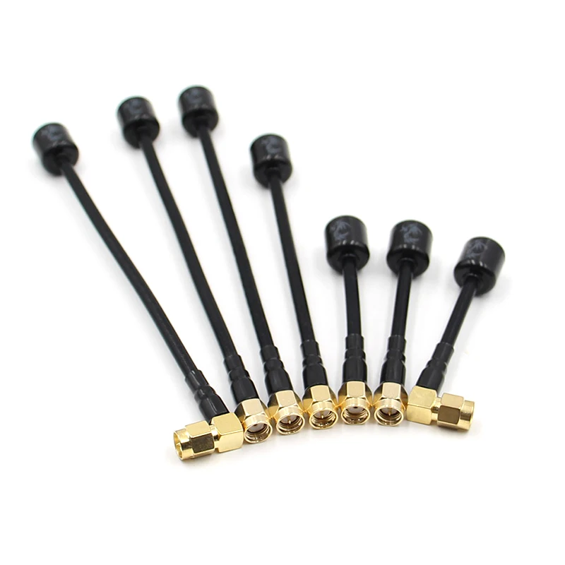 Maple Leaf Lollipop Antenna 5.8G RHCP Circularly Polarized Omnidirectional Antenna SMA RP-SMA Angle-SMA IPEX MMCX for FPV Drones