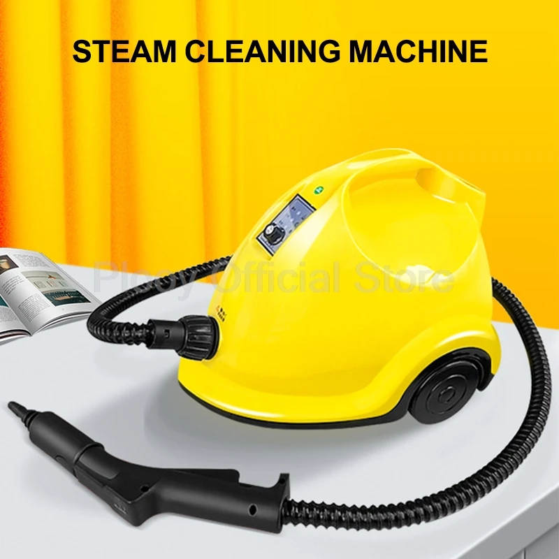 1800W 220V Steam Cleaner High Pressure and Temperature Handhled Portable Car Washer Machine for Home Kitchen Bathroom Cleaning