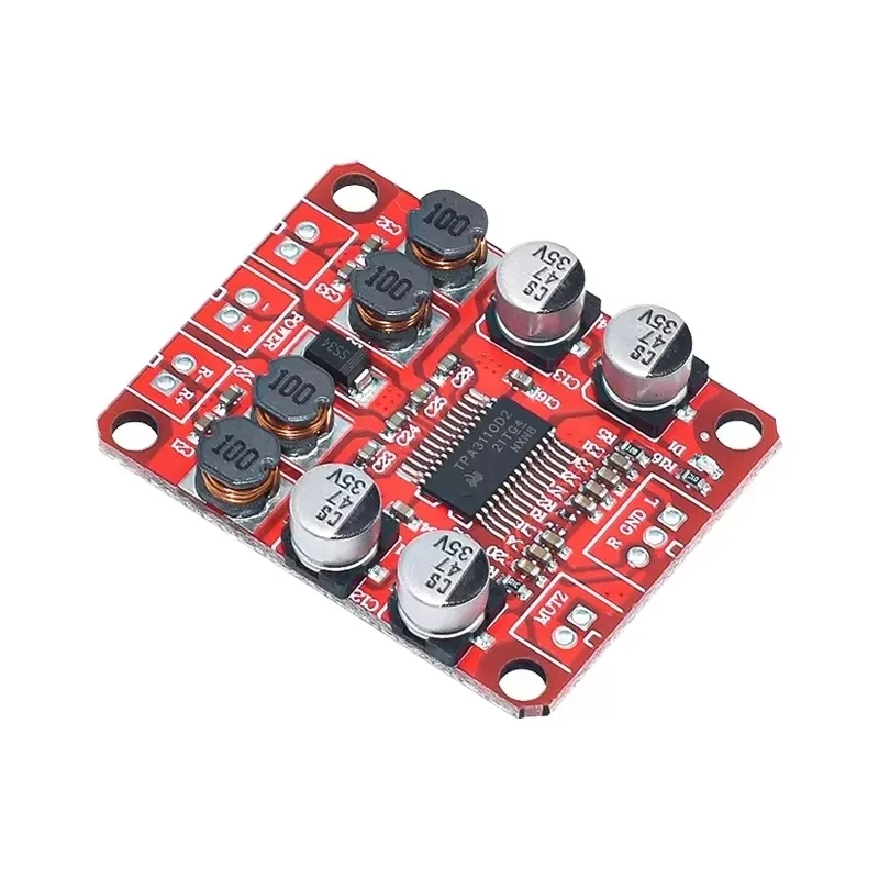 DC12V TPA3110 TPA3110D2 Digital Power Amplifier Module 2x15W Dual Channel Stereo DIY Speaker Amplifier Electronics Design