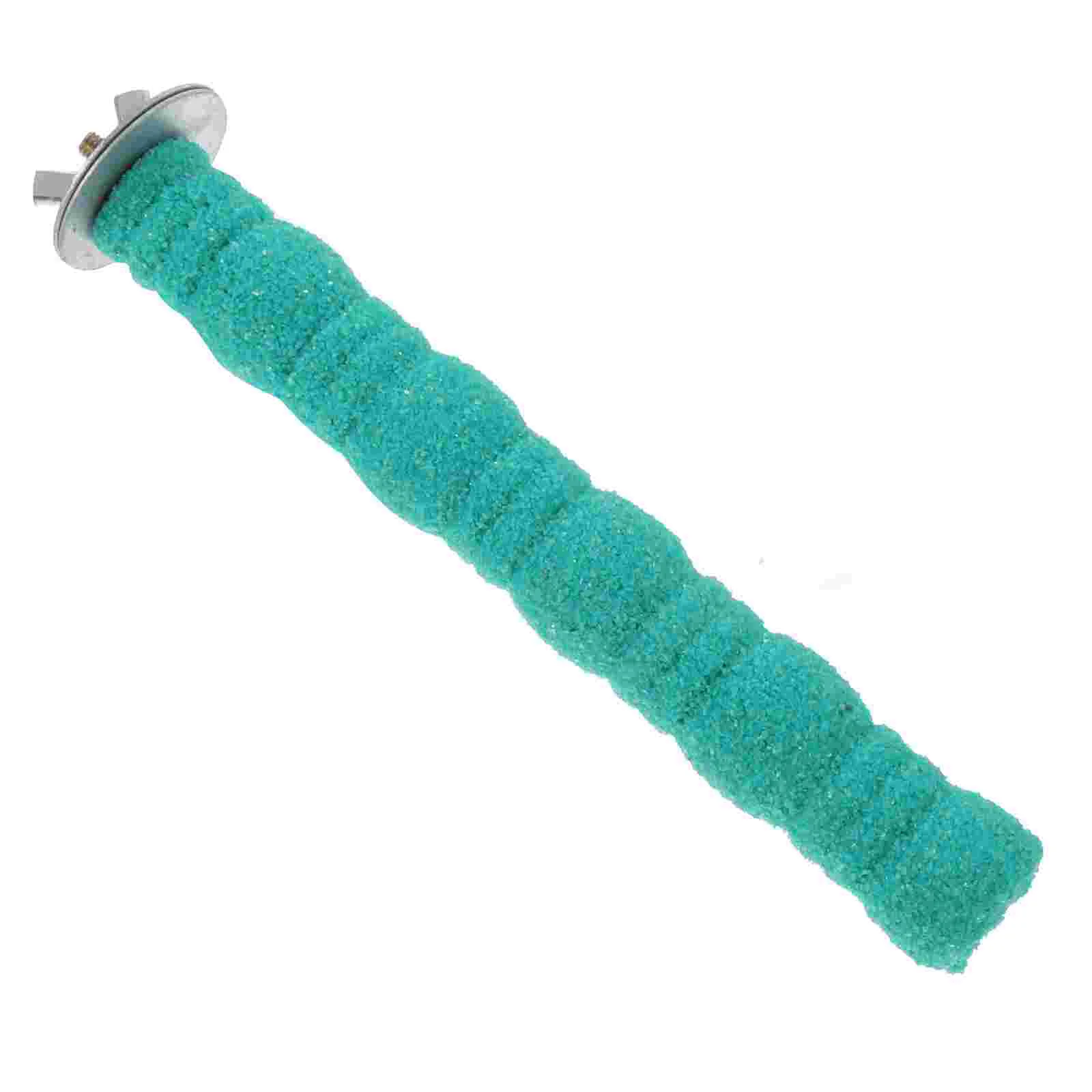 Parrot Perch Stand Bird Cage Perch Paw Grinding Stick Rough Surfaced Random Color