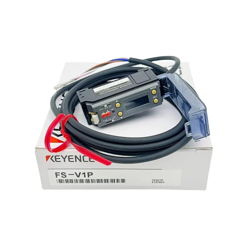 FS-V1P KEYENCE مستشعر الألياف الضوئية الأصلي الجديد بنظام أحادي الخط، مكبر للصوت، مخزون كبير متوفر، مرحبا بكم في التشاور.