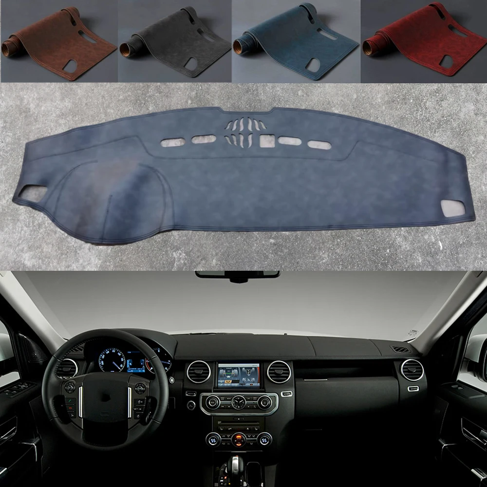 

For Land Rover Discovery 3 LR3 2004 - 2009 200 2007 2006 Dashmat Dashboard Leather Cover Suede Dash Mat Pad Sunshade Accessories