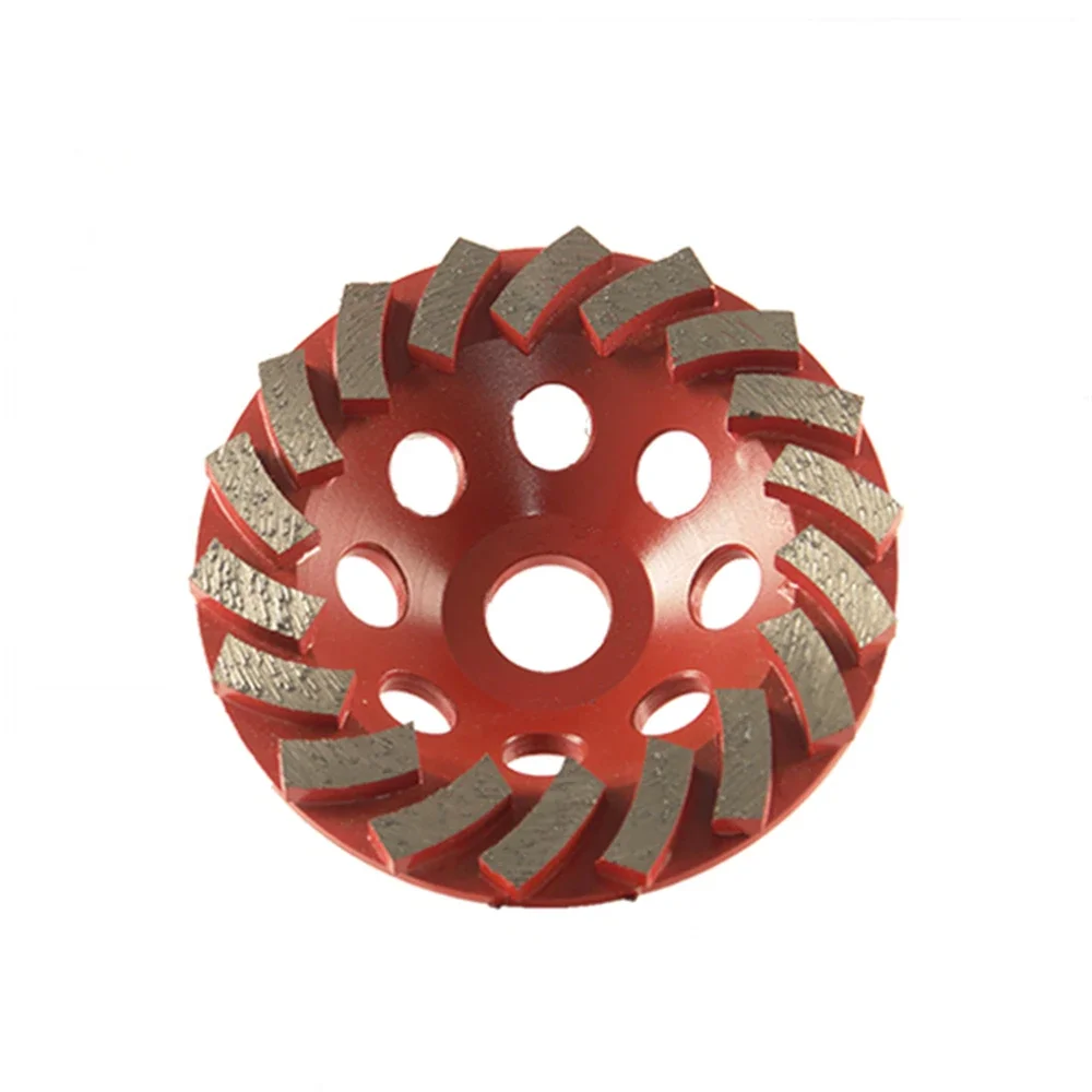 Super Long Lifespan 5 Inch Metal Diamond Cup Wheel with 18 Segments for Concrete Floor Grinding - 9PCS