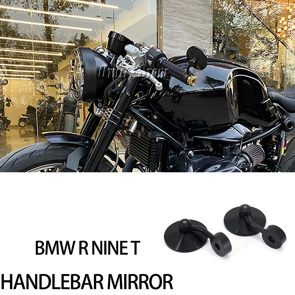 

Motorcycle Handlebar Mirrors Anti-glare Mirror Rearview Mirrors For BMW RNINET RnineT R NINE T R9T Scrambler Racer Pure Urban