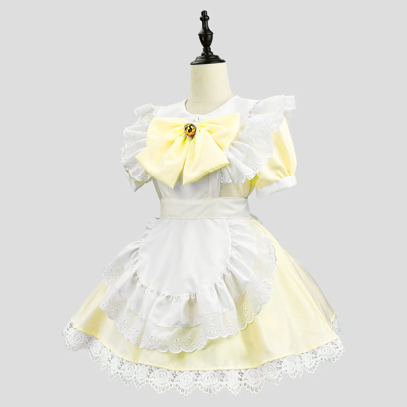 Witte Kanten Lolita Pak Jurk Japanse Anime Meid Cosplay Kostuum Halloween Partij Ober Uniform Dienaar Vrouwen Roze Jurk Pakken