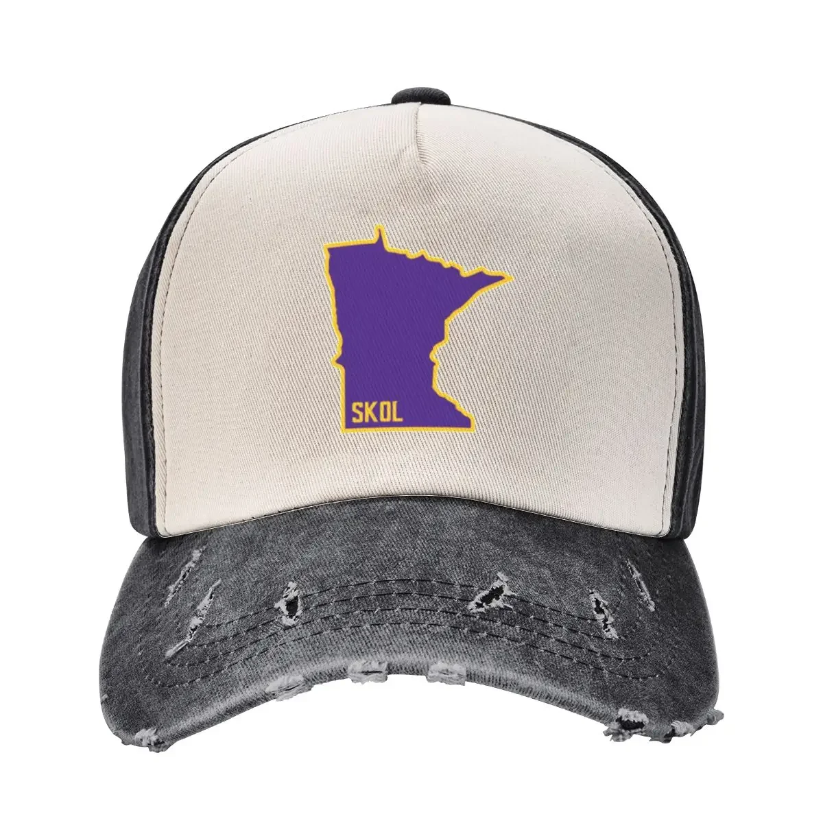 Skol MN Outline Baseball Cap Horse Hat Hat Man Luxury Hat Luxury Brand New Women's Men's