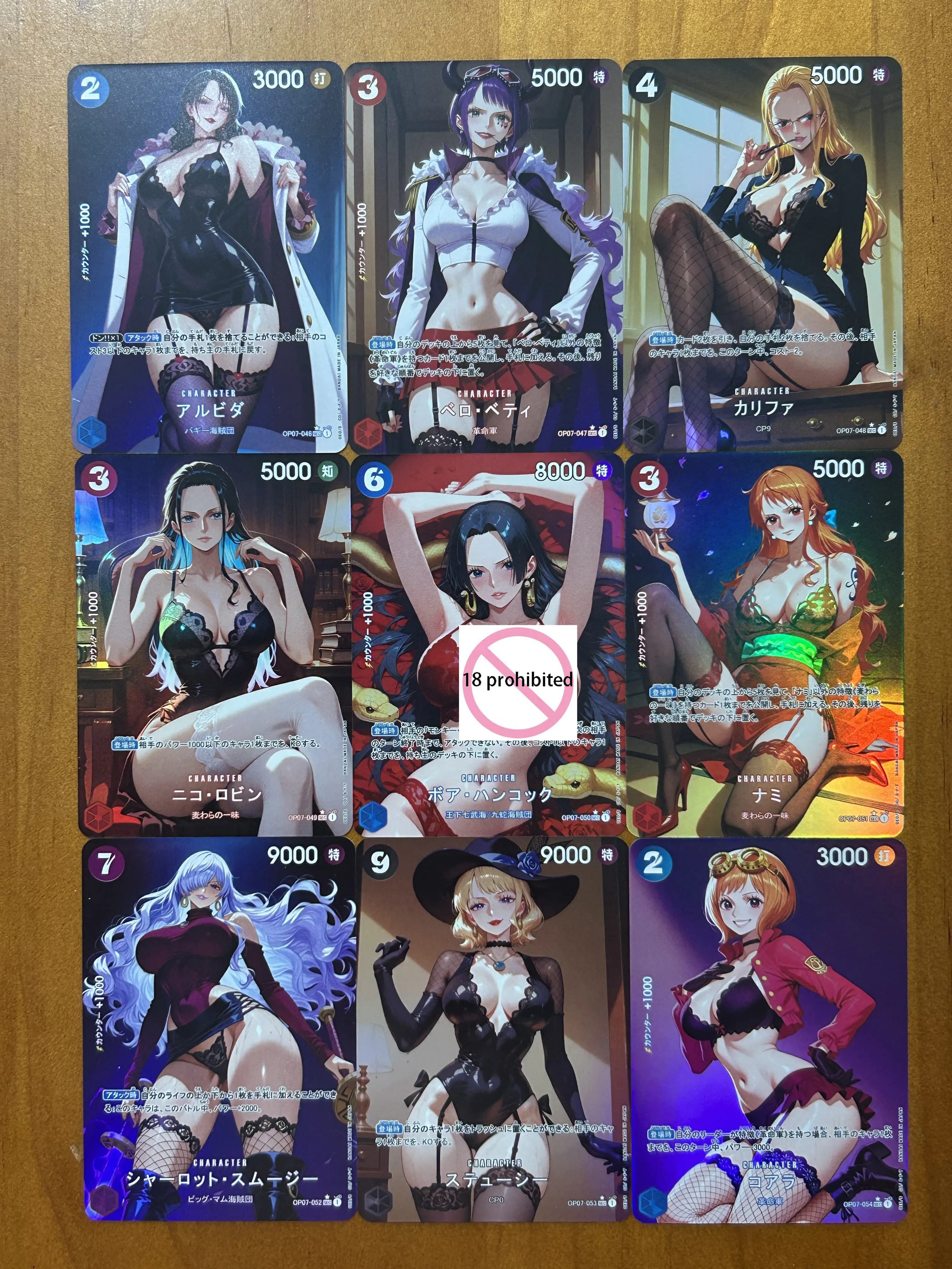 

ONE PIECE Nami Boa·Hancock Nico Robin ACG Diy Self Control Collect Signature Trading Флэш-карта Аниме Мультфильм Оригинальный подарок