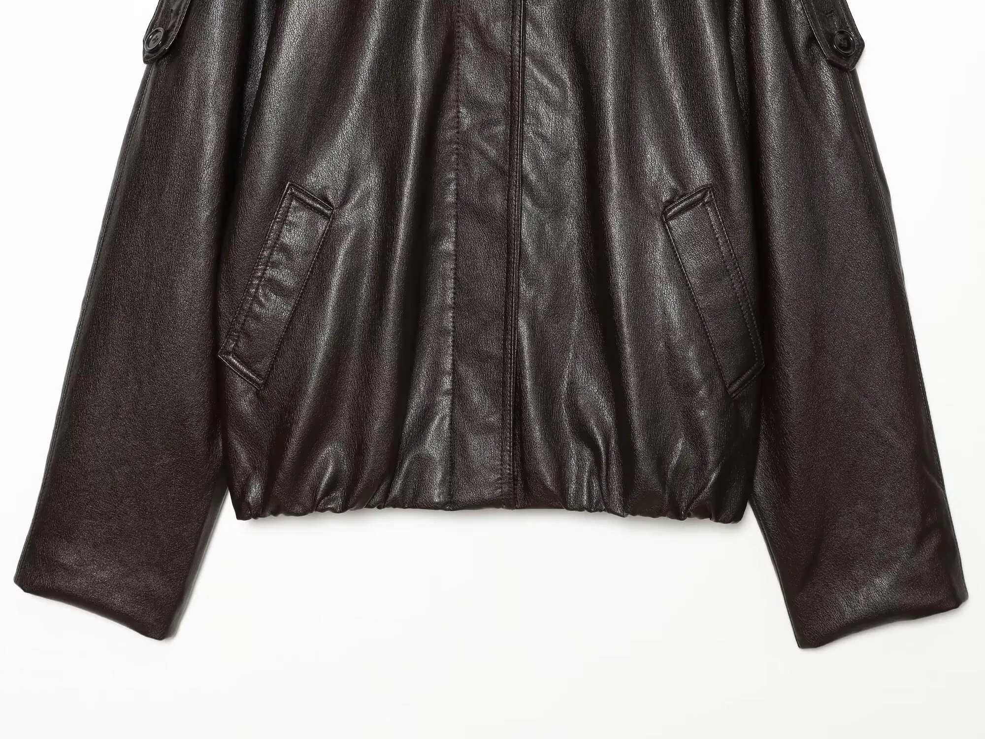 Leather Jackets Women's Pu Coat 2026 zanaban Long Sleeve Jackets Streetwear Fashion Chic Outwear Elegant Casual Loose Jackets