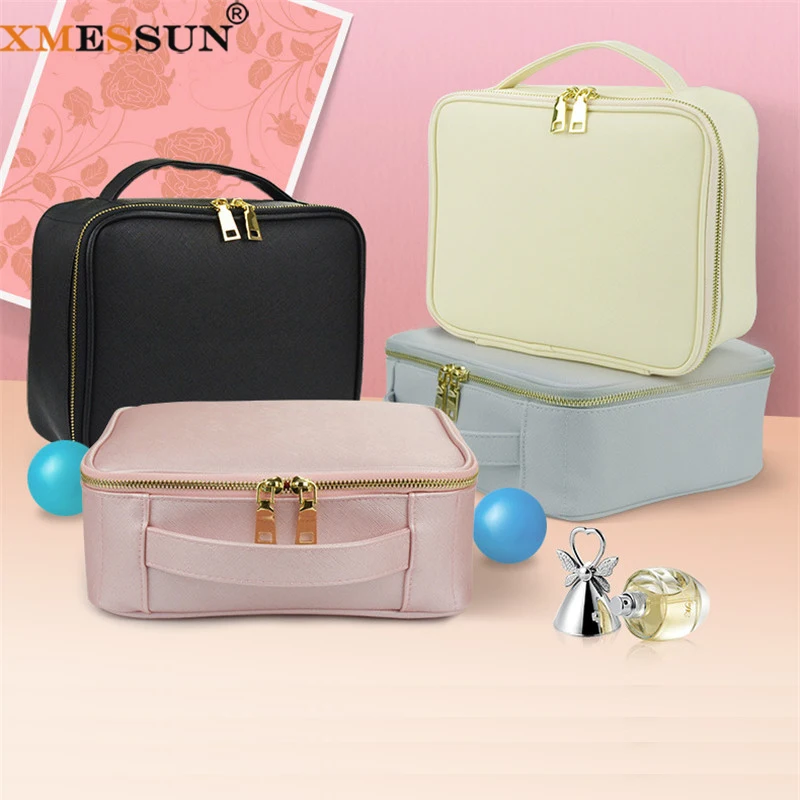 xmessun-新しいトレンディな-pu-レザー化粧品バッグ女性用、ファッションデザイナー女性カジュアル大容量手持ちメイクアップバッグ-a325