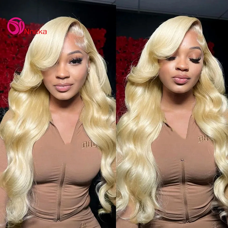 

Blonde 613 Hd Lace Frontal Wig 13x6 Body Wave Lace Front Wig 30 38 Inch 13x4 Lace Front Wig Blonde Human Hair Wigs 100%