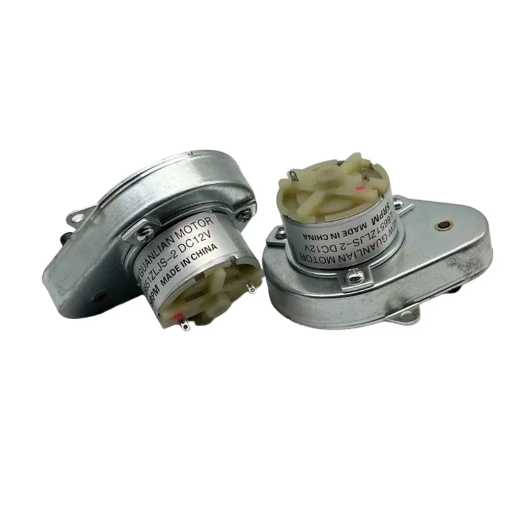 12V DC High Torque Gear Reduction Motor 1/707 Ratio 5RPM Slow Speed DC Gear Motor for Electronic Equipment Switch Rotation
