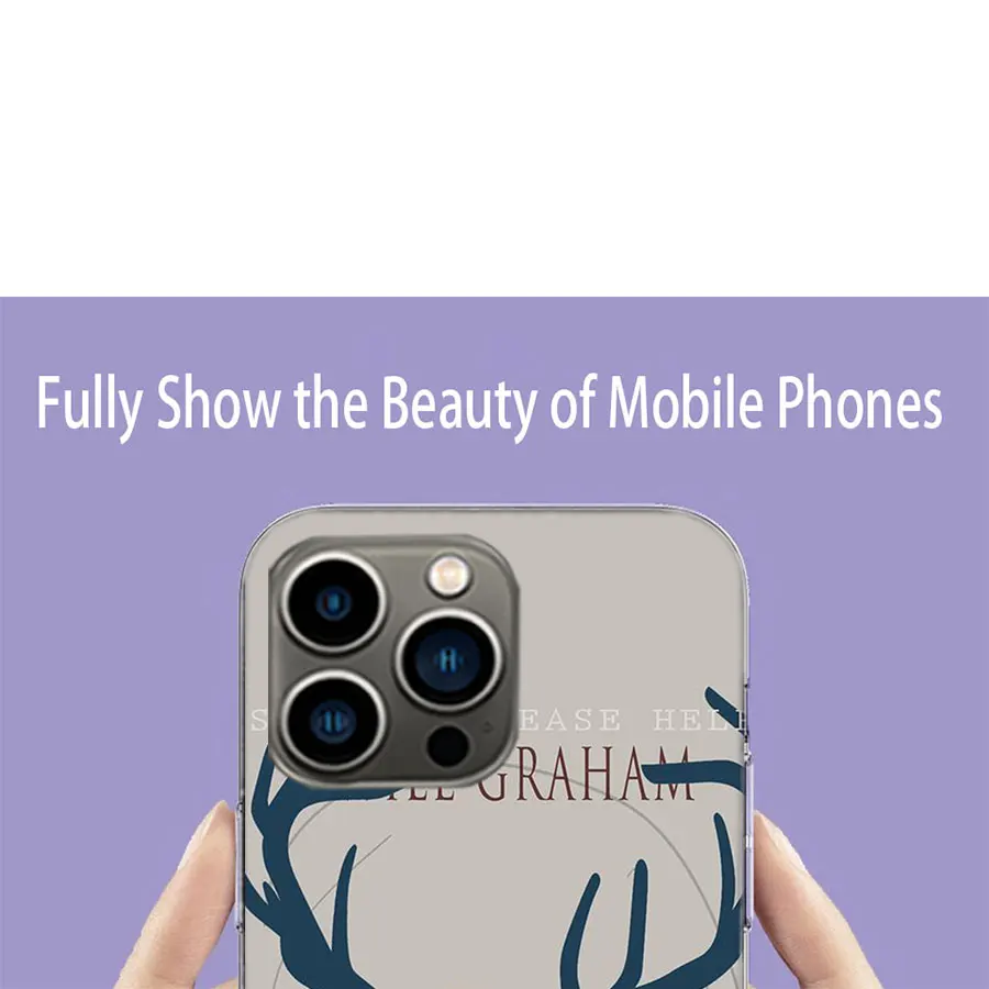 Killer Movie Hannibal Phone Case For Apple Iphone 16E 16 17 Pro Max Air 15 Pro 14 Plus 12 13 Mini Cover Cute Fundas Sili
