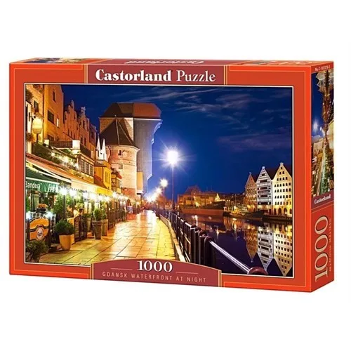 Castorland 1000 Piece Puzzle Gdansk Waterfront At Night