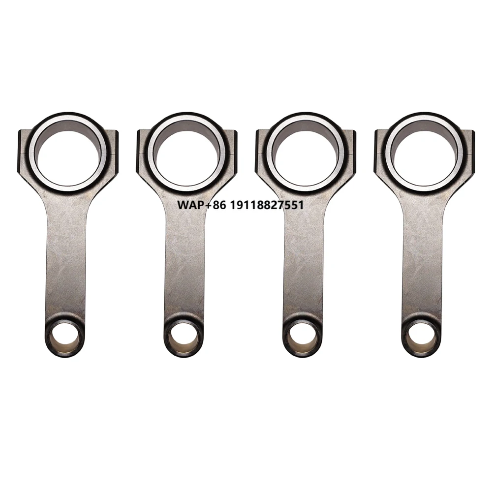 

AUTO ENGINE PARTS RACING FORGED 4340 H-BEAM CONNECTING ROD FIT EA888 2.0L TSI GEN 3 PIN 22mm SET of 4 NO BOLTS