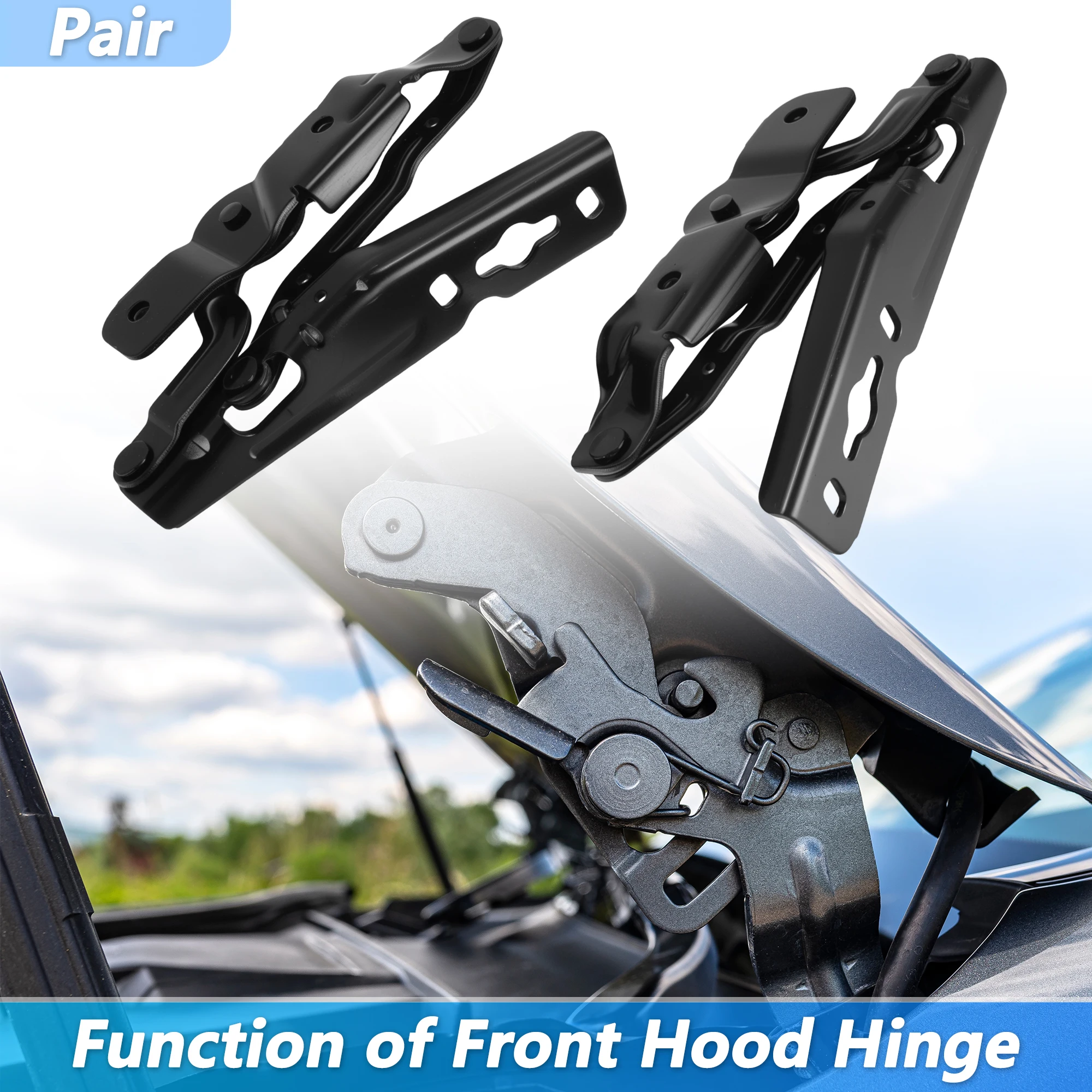 X Autohaux Front Hood Hinge for Ford C-Max 13-18 AM5Z16797C Front Left Right