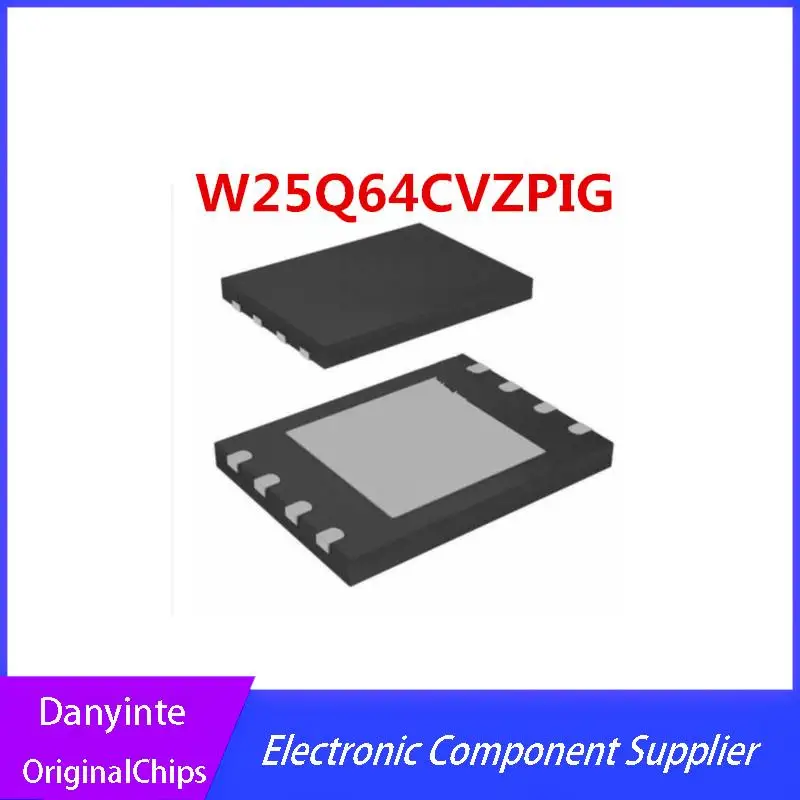 

Новый набор из 10 шт./лот W25Q64CVZPIG W25Q64CVIG 25Q64CVIG 25Q64 WSON8